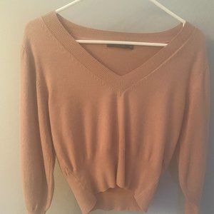 NWT Deluc Sicilia V-Neck Sweater